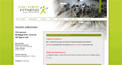 Desktop Screenshot of factory-fitness.ch